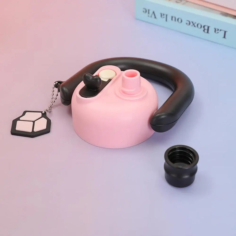 Vaso Termo Metal Acero Inoxidable 650ml Capacidad Popote