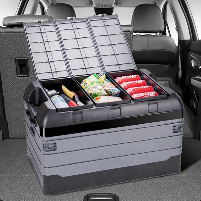 Hielera Conservadora Portatil Plegable 40 Litros Con Almacen