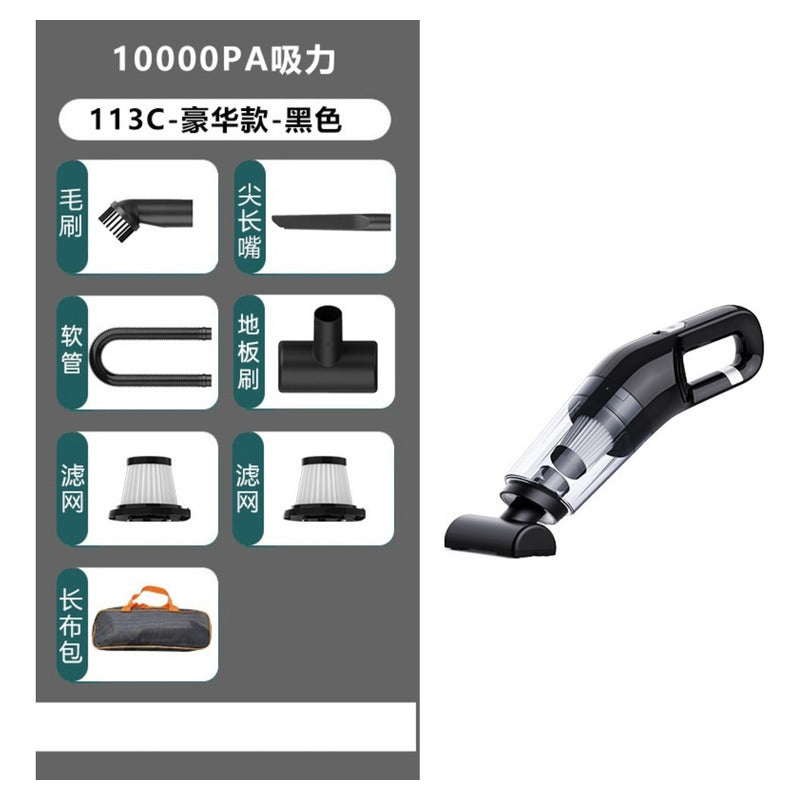 Aspiradora De Mano Portátil Recargable Inalámbrica Carga Usb