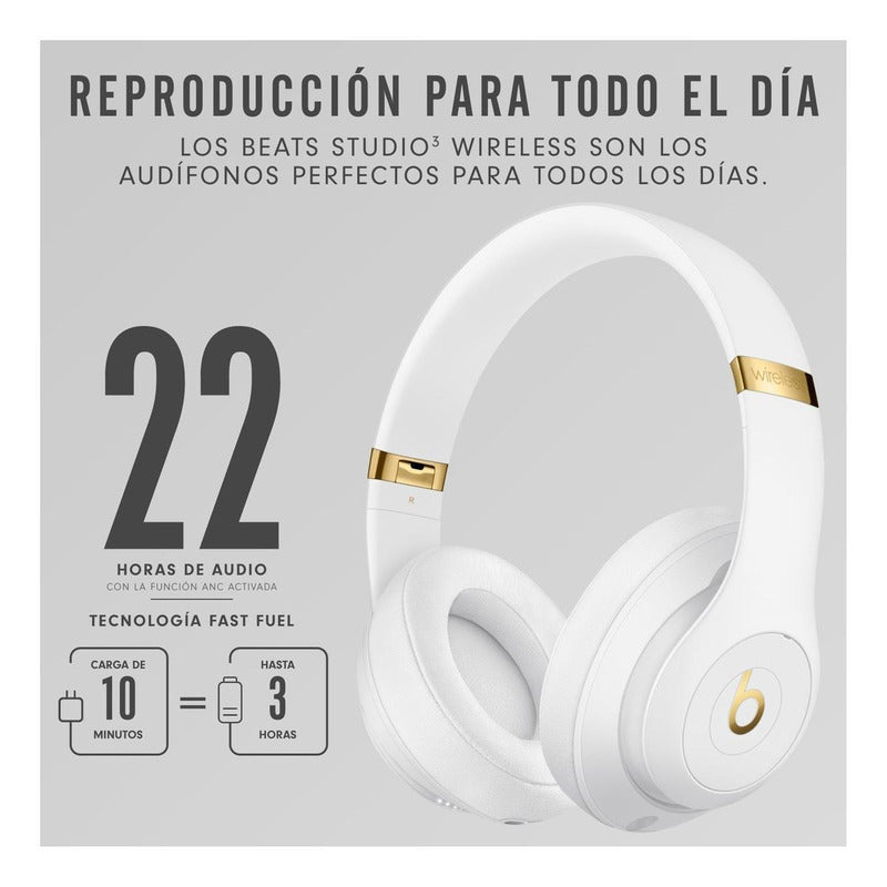 Audífonos Beats Studio3 Wireless Con Cancelación De Ruido