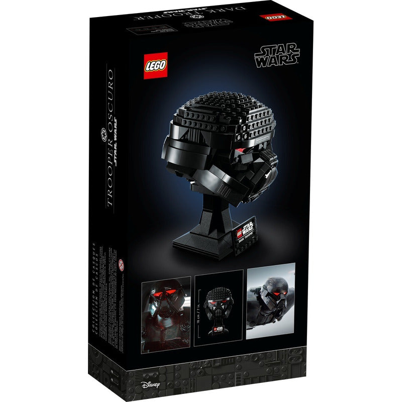 Kit Lego Star Wars Casco De Soldado Oscuro 75343 693 Piezas