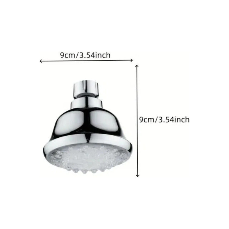 Regadera Led 3 Colores Temperatura Antisarro Cromado A6