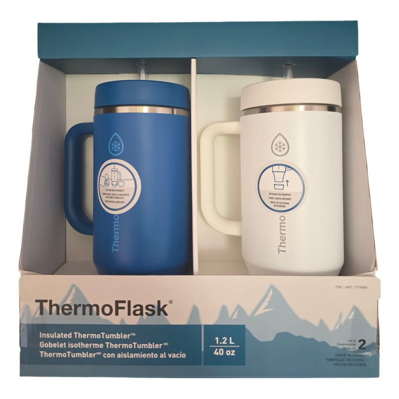Termo Thermoflask 1.2l Doble Pared Aislamiento Al Vacío