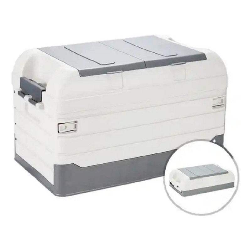 Hielera Conservadora Portatil Plegable 40 Litros Con Almacen