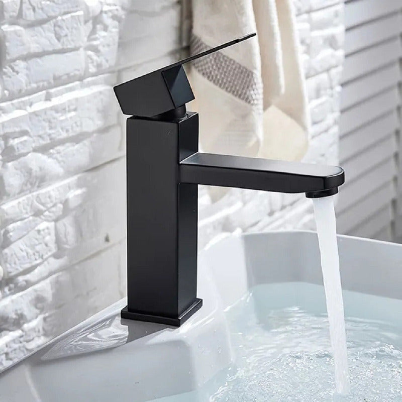 Grifo Baño Llave Monomando Fregadero Mezcladora Inoxidable