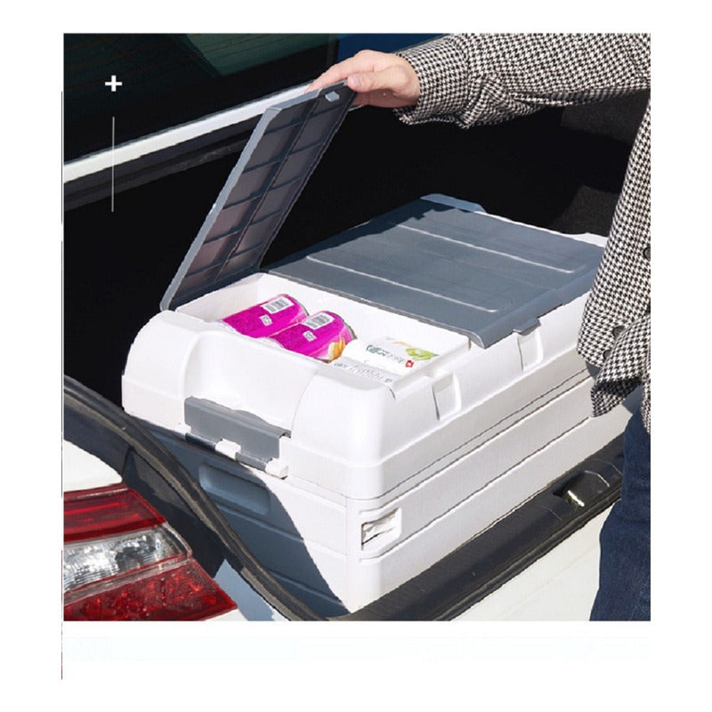 Hielera Conservadora Portatil Plegable 40 Litros Con Almacen