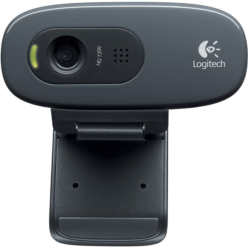Cámara Web Logitech Hd C270 720p/30 Fps Rightlight Negro