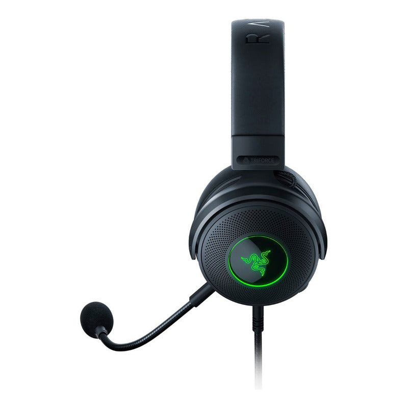 Audifonos Gaming Rgb Headset Razer Kraken V3 Usb Color Negro