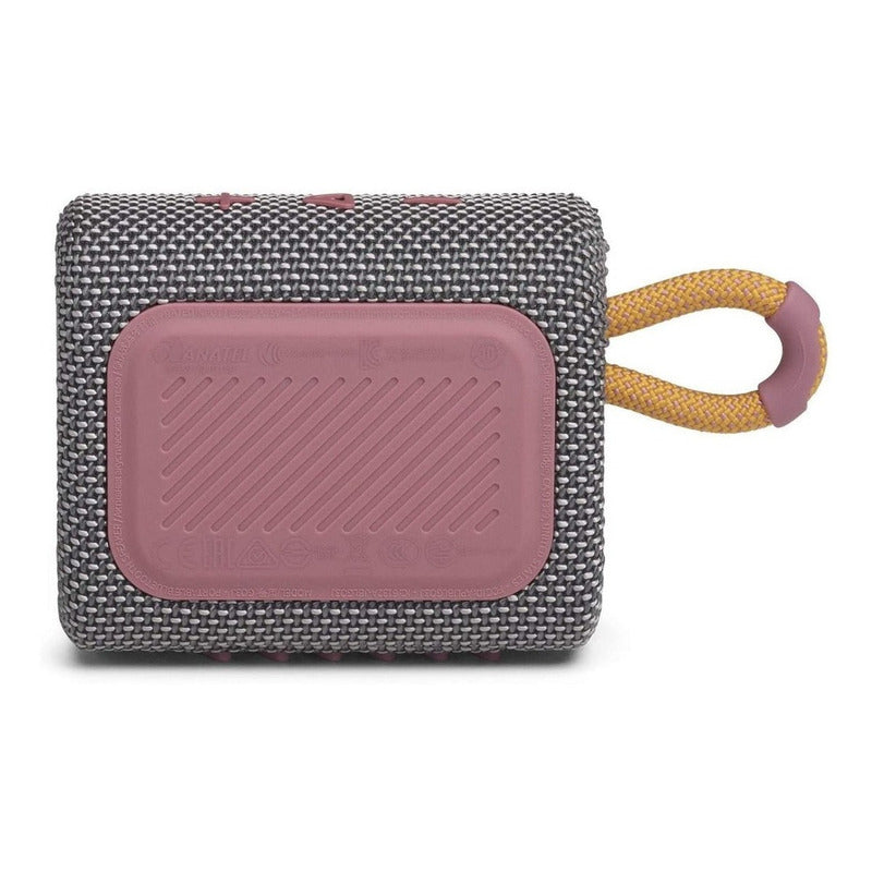 Bocina Jbl Go 3 Portátil Con Bluetooth Waterproof Grey