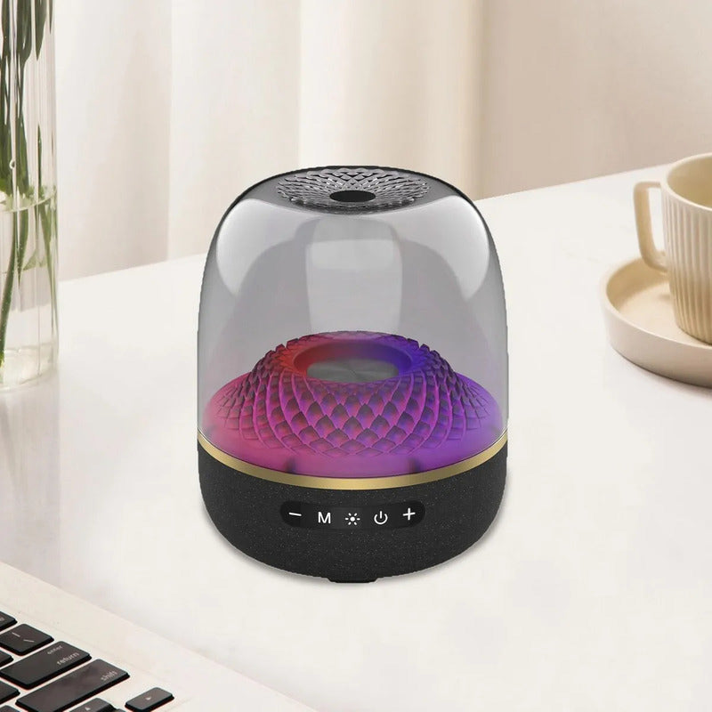 Bocina Portátil L-98 Bt 5.3 Bateria 8000mha Ilimunacion Rgb