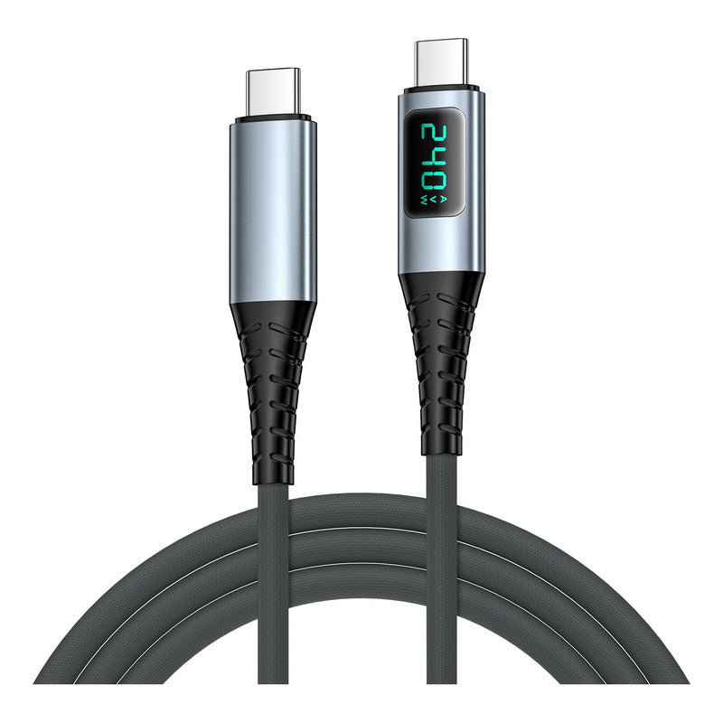 Cable Usb4 C A C240w Pantalla 40gbps Video8k Carga Rápida 1m