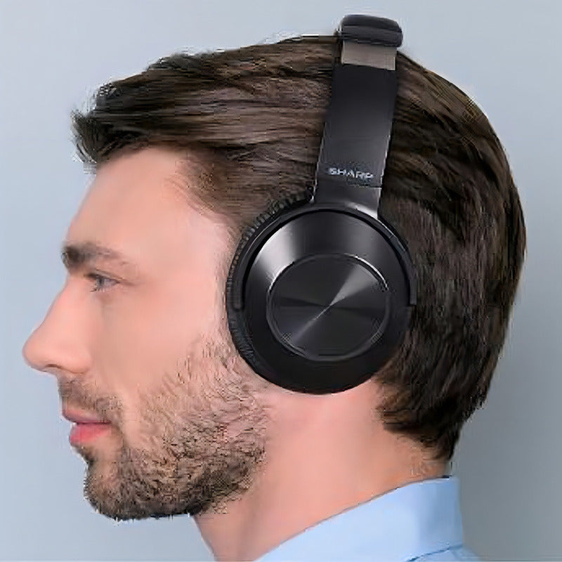Auriculares Sh-hp-60 Bluetooth Anc Sonido Hd Negro