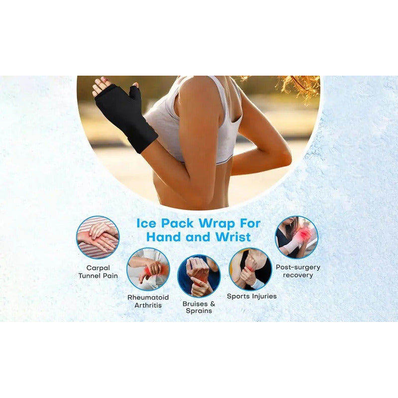 Guante Terapéutico Con Gel Frío Calor Reutilizable