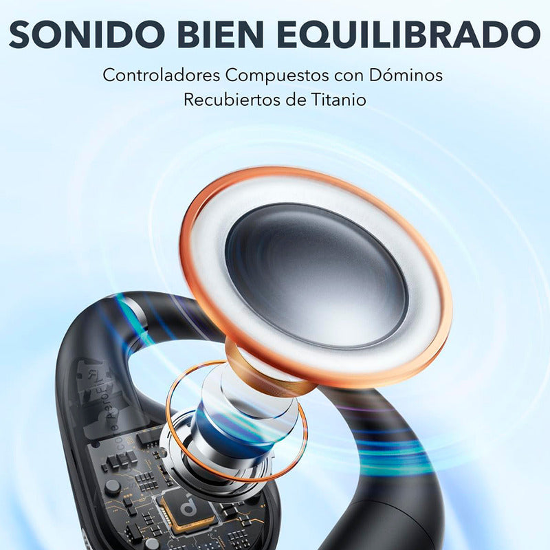 By Anker, Auriculares Aerofit De Oreja Abierta, Ultra Cómo.