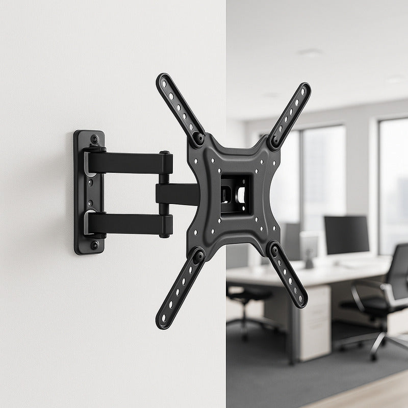 Soporte Tv 37-55 Brazo Giratorio Inclinable 25kg St9004