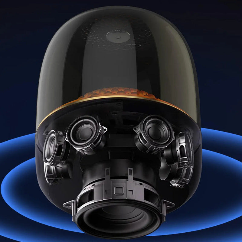Bocina Portátil L-98 Bt 5.3 Bateria 8000mha Ilimunacion Rgb