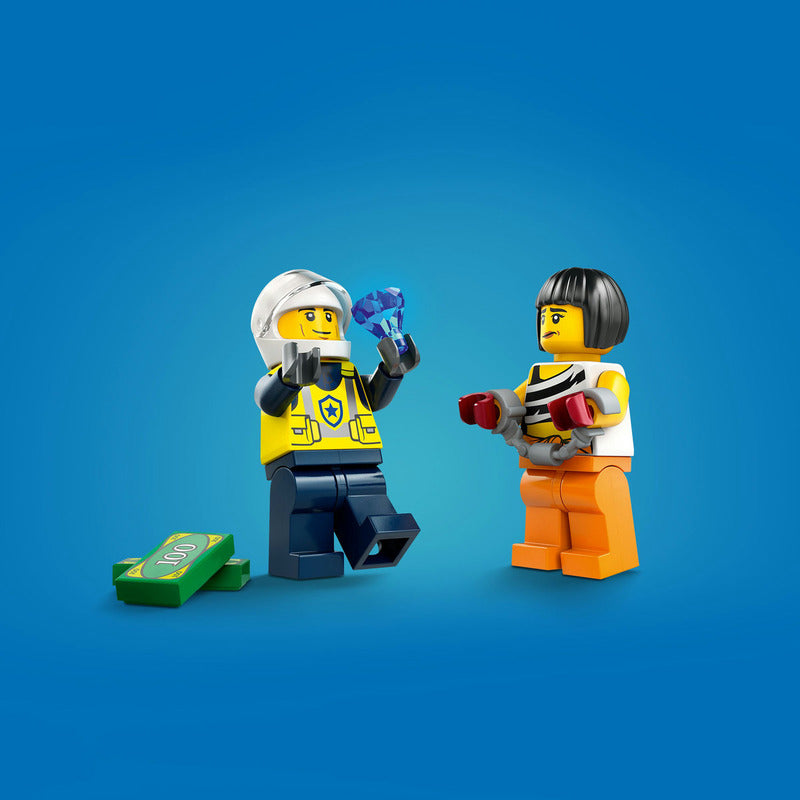 Lego City Police Car And Muscle Car Chase