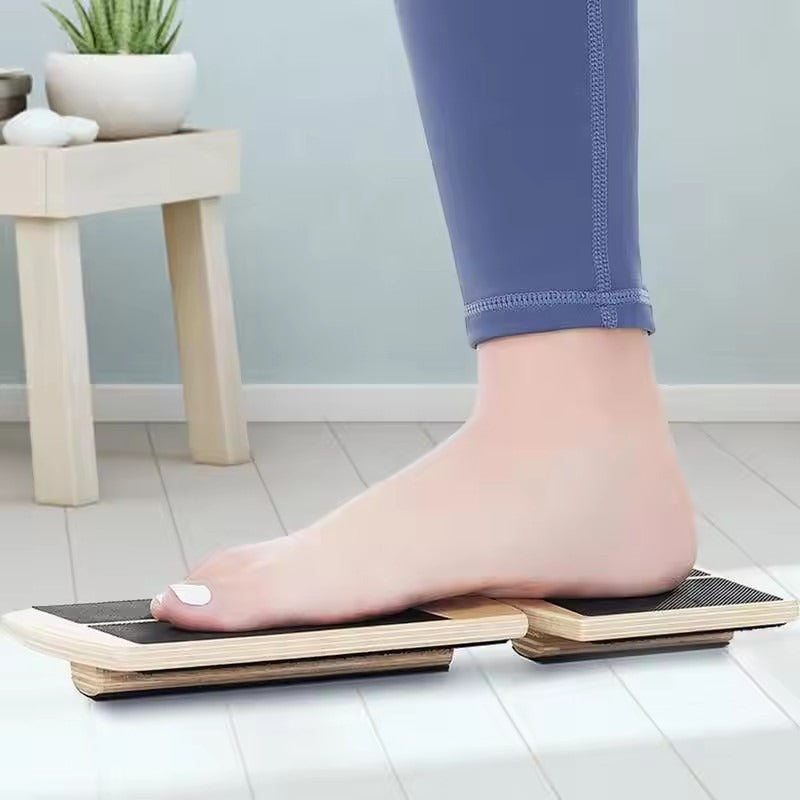 Plataforma Ejercicio Y Rehabilitación Pies Madera Antidesliz