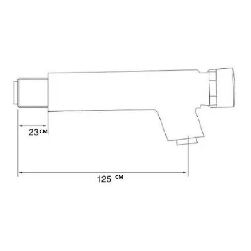 Llave Individual Para Lavabo De Presión A La Pared