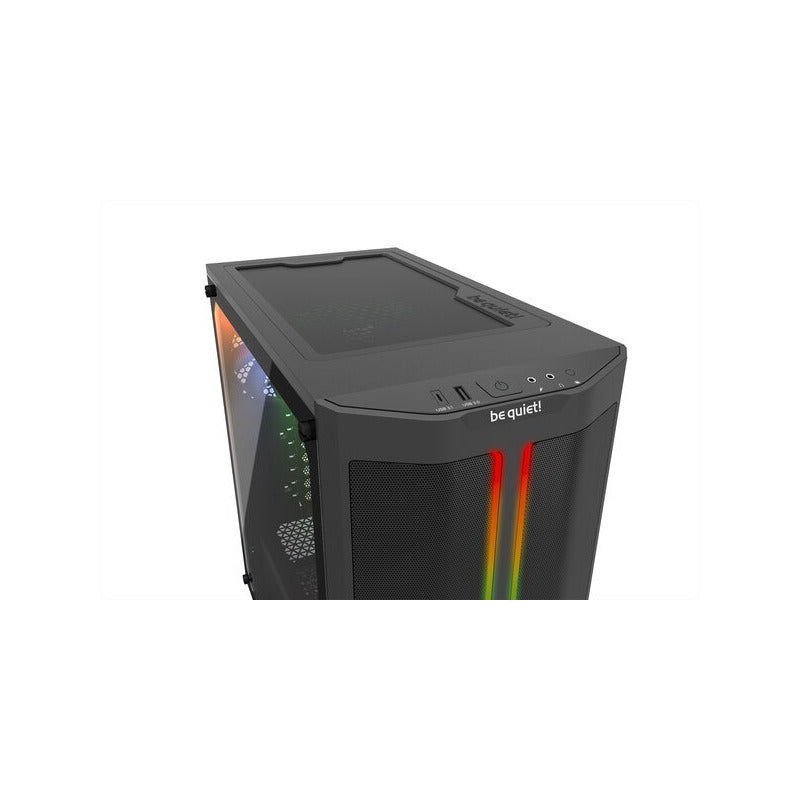 Gabinete Be Quiet! Pure Base 500dx C/ventana Led Argb, Negro