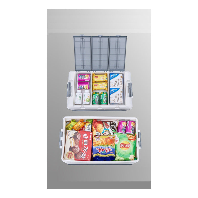 Hielera Conservadora Portatil Plegable 40 Litros Con Almacen