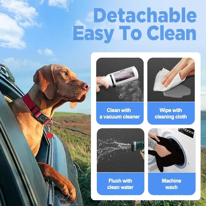Protector Asiento Auto Perro Base Rígida Espacio Extra 40%