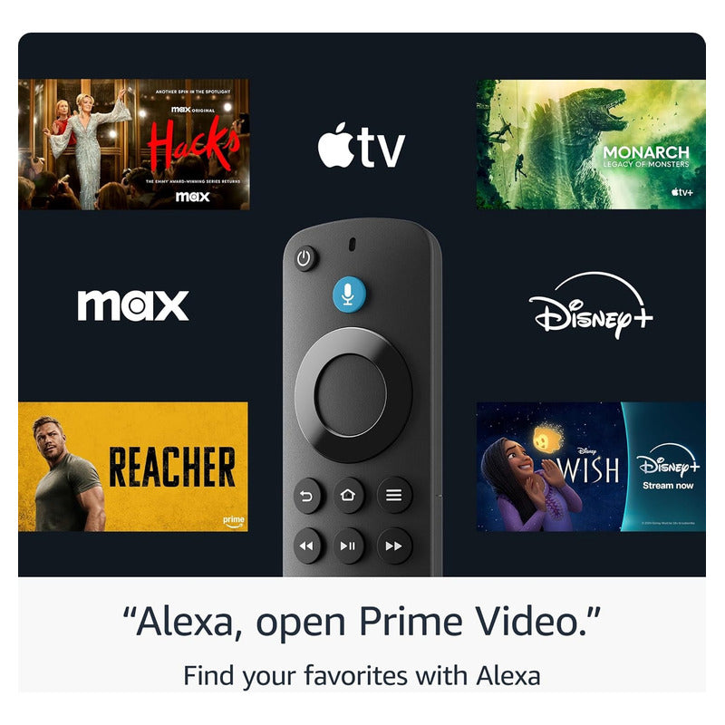 Amazon Fire Tv Stick (2024) Hd Alexa Voice Remote Hd Streami