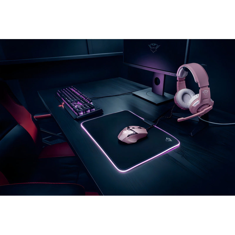 Auriculares Gamer Trust Gxt  Radius Gxt 310 Pink