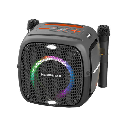 Party One Bluetooth Portátil Hopestar Luz Led Ipx6 Microfono