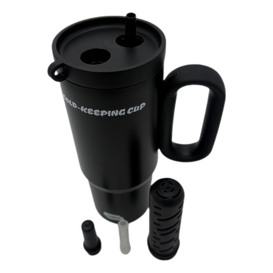 Vaso Termo Metal Acero Inoxidable 750ml Capacidad Popote