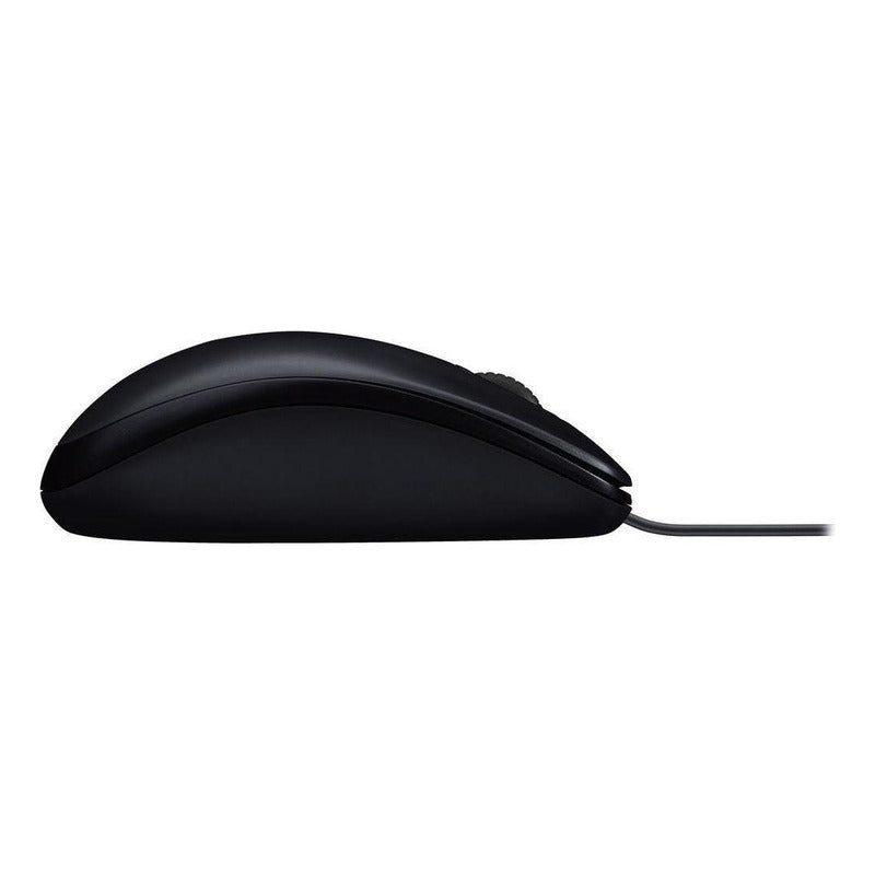 Mouse Logitech M90 Alámbrico Usb 1000dpi Negro Para Mac/pc Negro