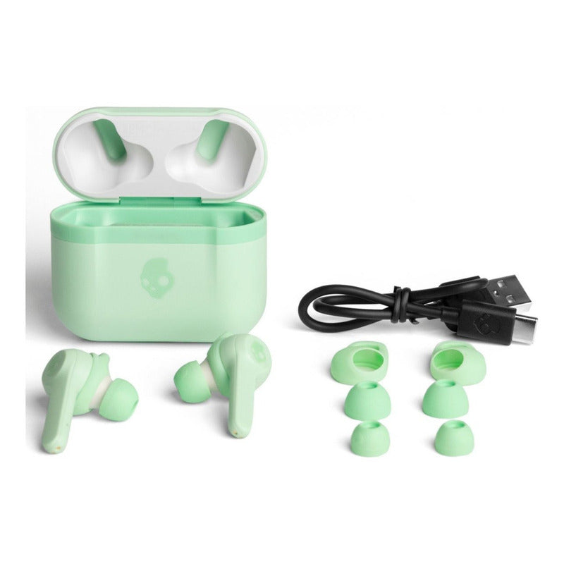 Audífonos Inalámbricos Skullcandy Indy Evo Verde Color Olive Oliva