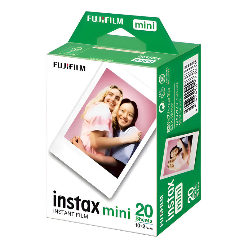 Película Instantáneafujifilm Mini Iso 800 Twin 20 Unidades Blanco