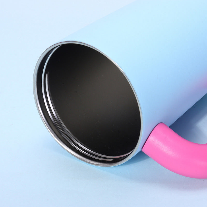 Vaso Termo Metal Acero Inoxidable 700ml Capacidad Popote