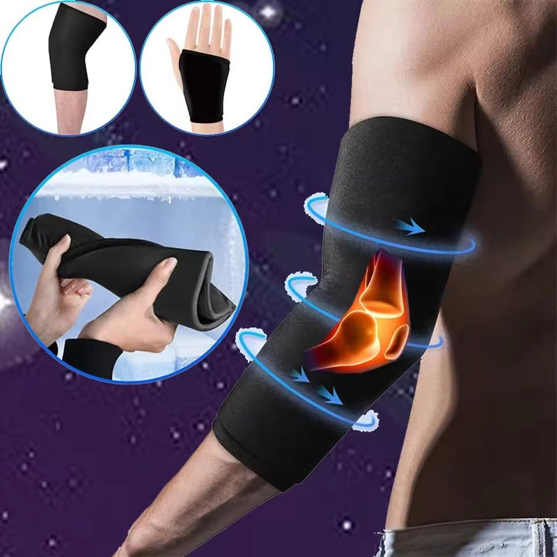 Manga De Gel Frío Calor Para Rodilla, Codo Y Tobillo