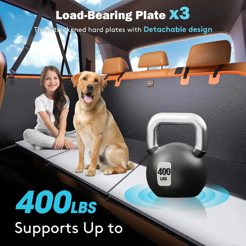 Protector Asiento Auto Perro Base Rígida Espacio Extra 40%
