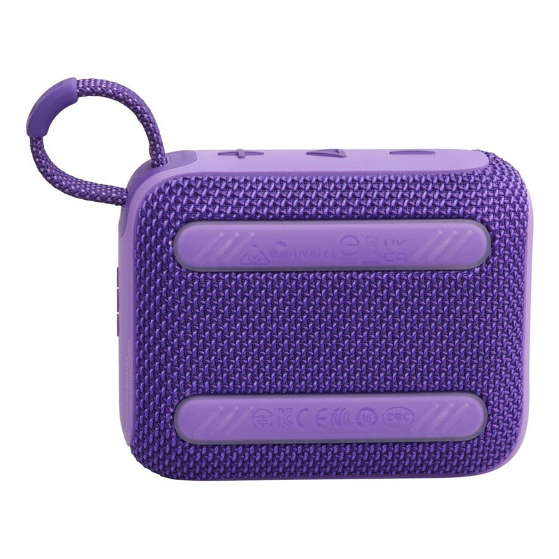 Bocina Portátil Jbl Go 4 Bluetooth Morado