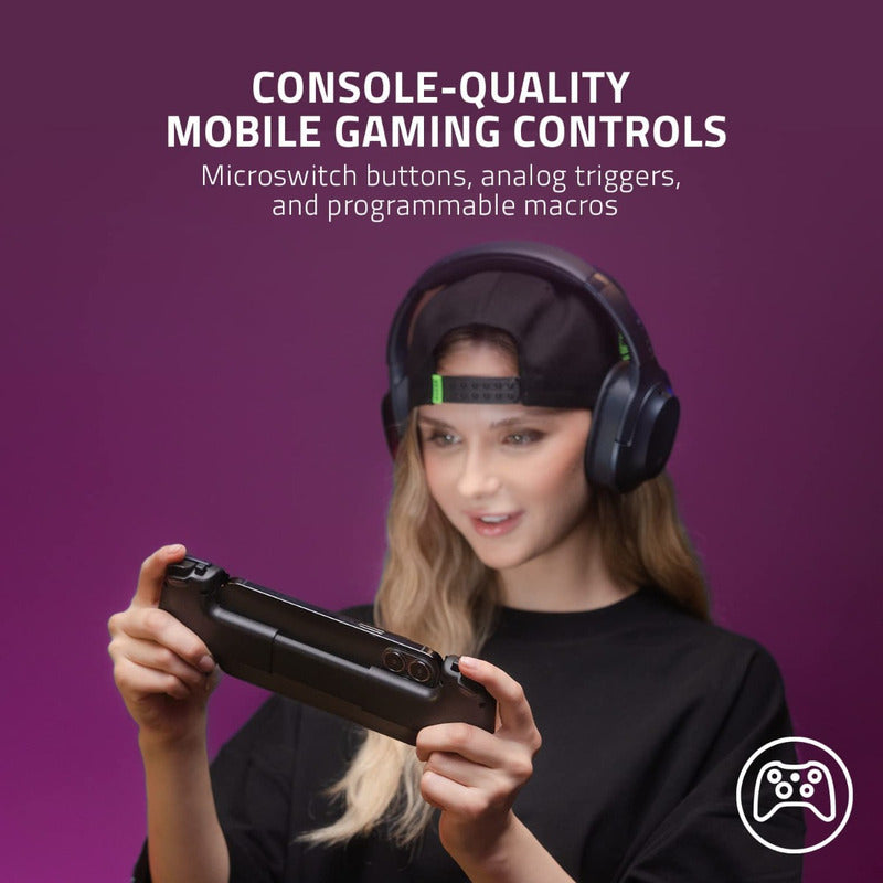 Razer Kishi V2 Para iPhone Lightning Joystick Mando Stream C Negro