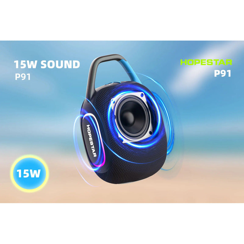 Bocina Bluetooth Portátil Hopestar Clip P91 Ipx7 2600mha