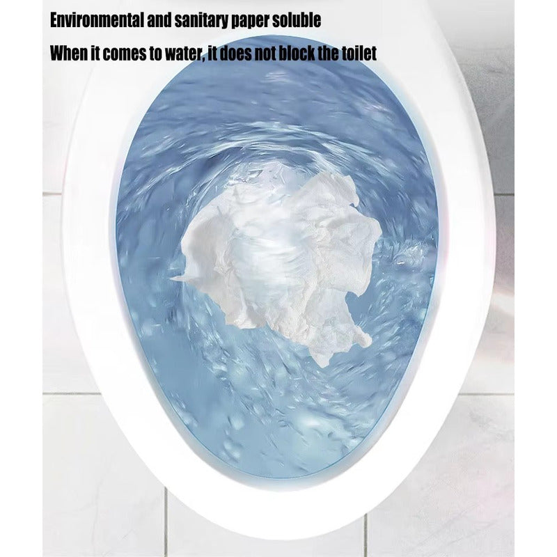 50 Pzas Bolsa Caca Mascotas Para Popo Perro Limpieza Gluteos Amarillo