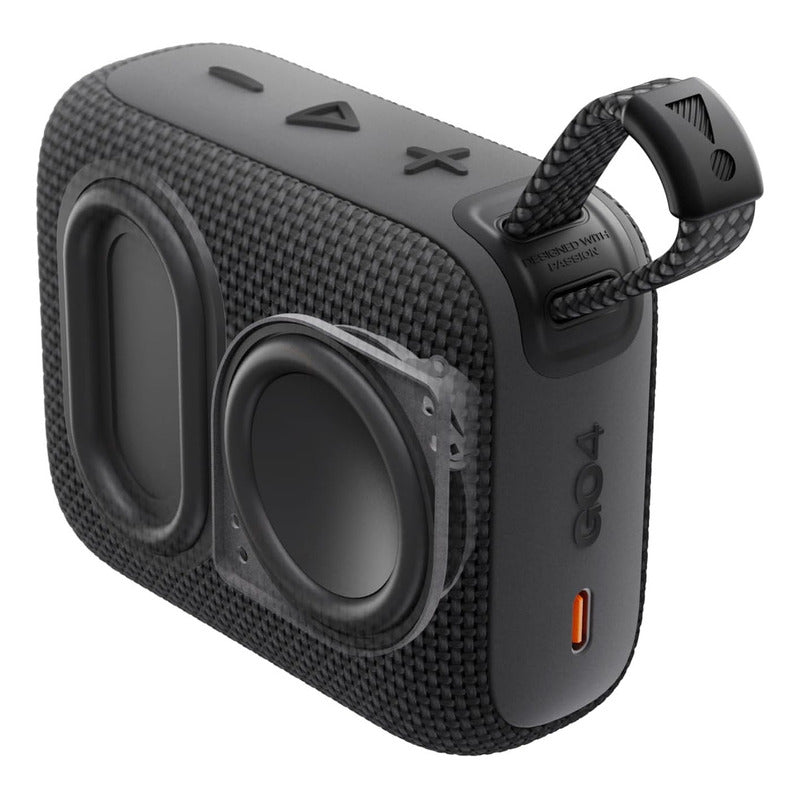 Bocina Jbl Go 4 Jblgo4 Portátil Con Bluetooth Waterproof Neg
