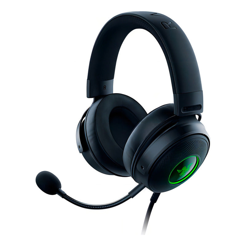 Diadema Gamer Razer Kraken V3 Hypersense Negro Luz Chromargb Negro