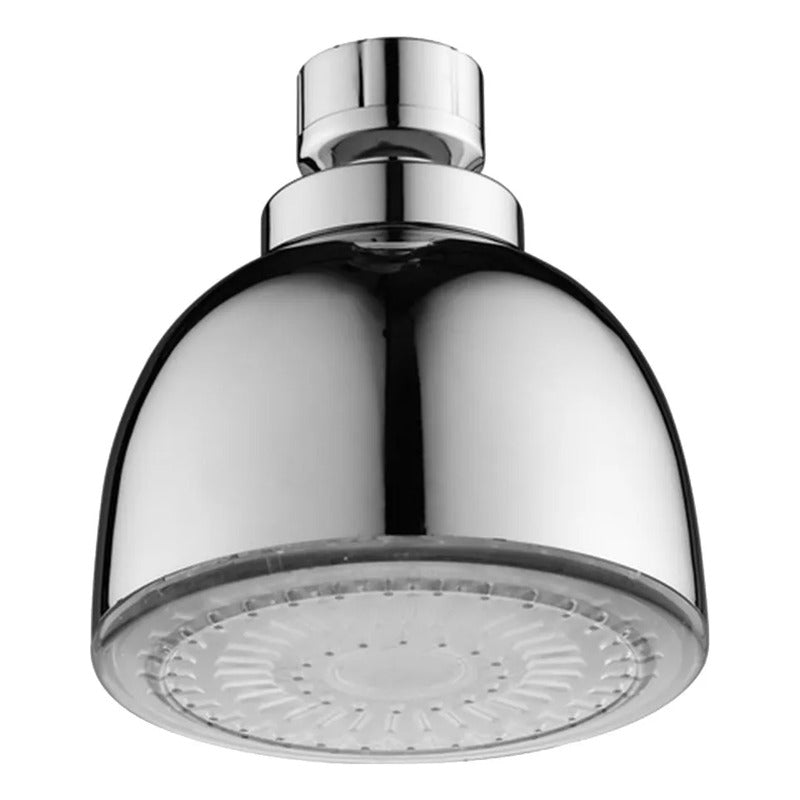 Regadera Led 3 Colores Temperatura Antisarro Abs Cromado A4