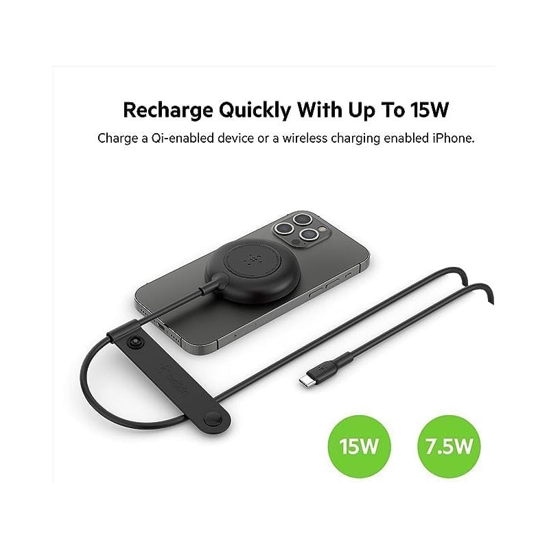 Cargador Inalambrico Magsafe Magnetico Belkin Portable