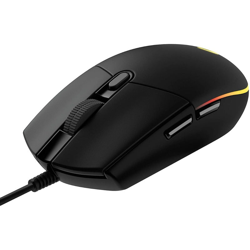 Mouse Gaming Logitech G203 Negro Hasta 8,000 Dpi, Ultra-lige Negro