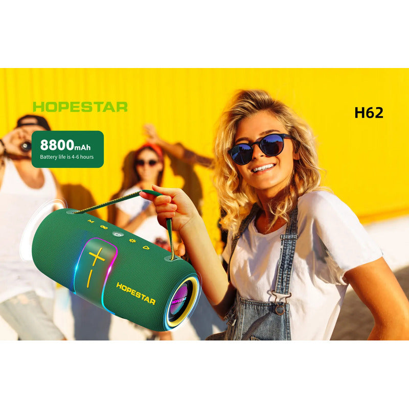 Altavoz Bluetooth Portátil Hopestar H62 Ipx6 Bt 5.3 8800mah