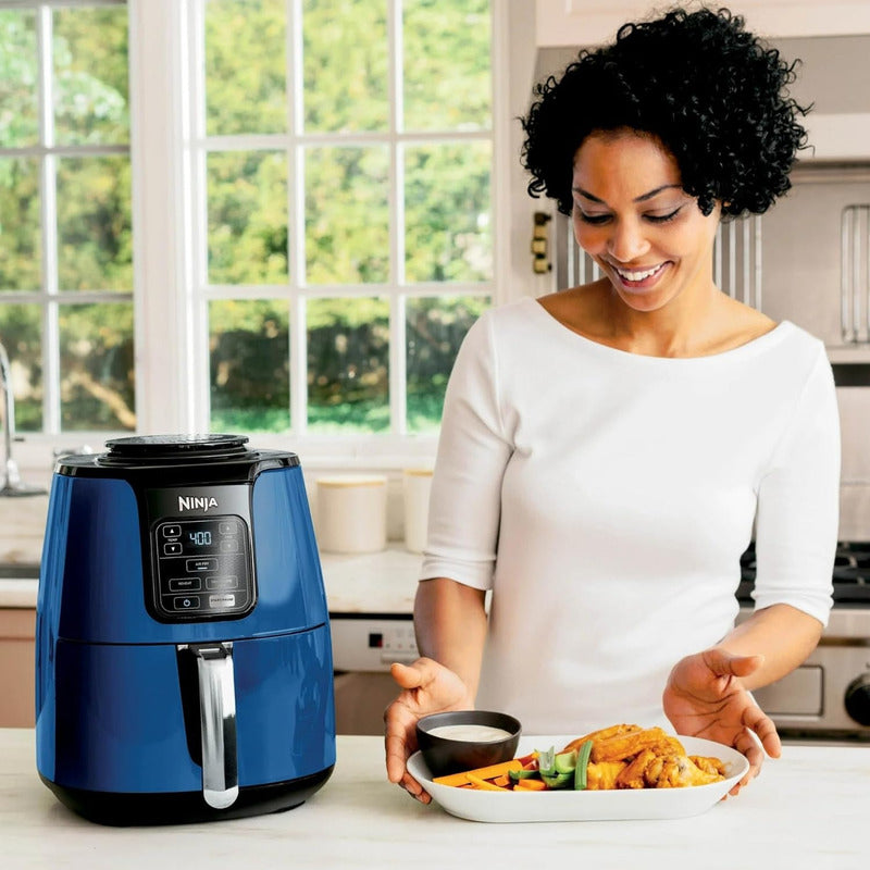 Freidora De Aire Ninja Programable 3.7 L 1550 Watts Azul
