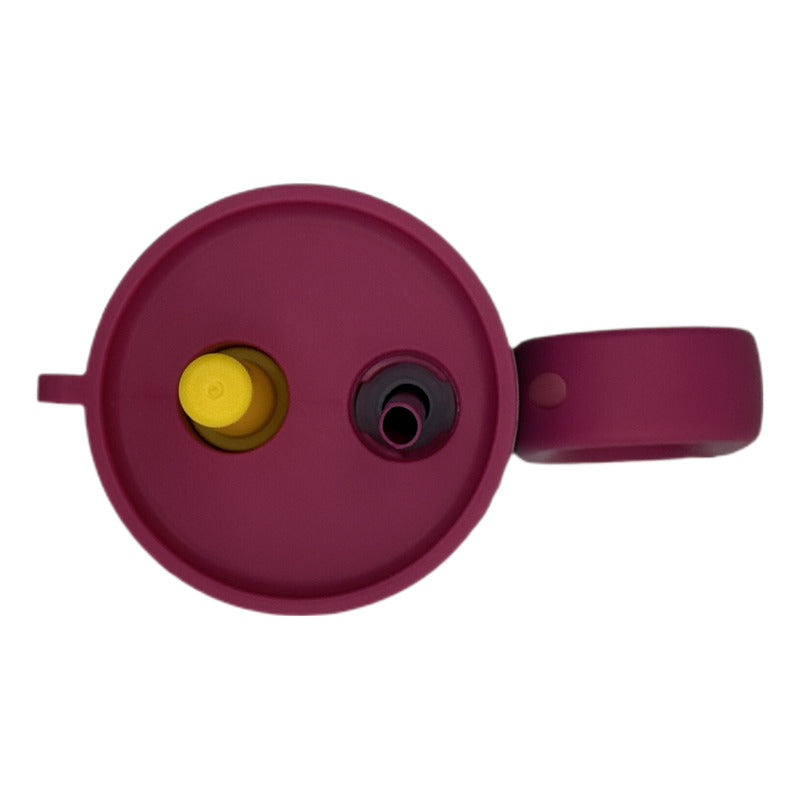 Vaso Termo Metal Acero Inoxidable 750ml Capacidad Popote