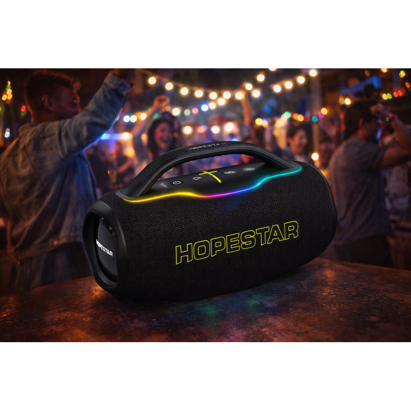 Altavoz Bluetooth Portátil Alta Potencia Hopestar H87 Ipx6 Negro