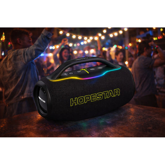 Altavoz Bluetooth Portátil Alta Potencia Hopestar H87 Ipx6 Negro